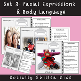 Perspective Taking Photo Activity Cards | Pack 2 | What Are They Feeling? & What Message Are They Sending?
