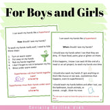 I Can Wash My Hands Like A Superhero! | Social Skills Story and Activities