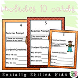 "WH" Question Prompts | Fall/Thanksgiving and Halloween Themed | Bundle