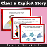 Strategies For Handling Problems | Social Skills Story and Activities | Differentiated For K-5th Grade