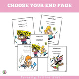 Social Story FREEBIE! School's Out! It's Okay To Move On