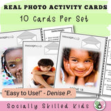 Perspective Taking Photo Activity Cards For Non Verbal Communication  - What Message Are They Sending?
