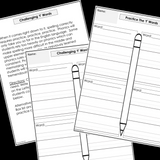 Modified Spelling Activities | Featuring 'f' Words | For 4th Grade
