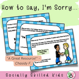 It's Okay To Make Mistakes -Social Skills Story and Activities - Featuring Boys