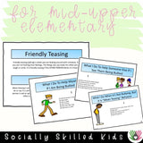 Social Skills Story and Activities, I Will Not Spit At Others