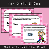 It's Okay To Make Mistakes | Social Skills Story and Activities | For Girls  K-2nd Grade