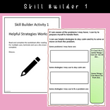 Social Skills Stories And Activities | Pack 7 | Coping Strategies | For 3rd-5th Grade