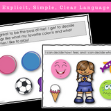 I Can Be The Boss Of Me! | Social Skills Story and Activities | For K-2nd Grade