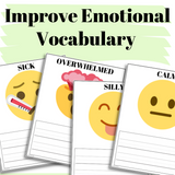 Emoji Emotions Worksheets