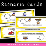 Thought Bubble Scenarios | Perspective Taking Activities For K-5th