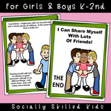 I Can Share Myself With Lots of Friends! || SOCIAL STORY SKILL BUILDER