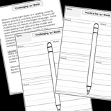 Modified Spelling Activities | Featuring 'qu' Words | For 4th Grade