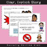 If Someone Is Teasing Me... | Social Skills Story & Activities