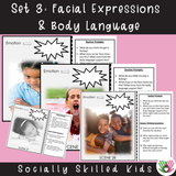 Perspective Taking Photo Activity Cards | Pack 2 | What Are They Feeling? & What Message Are They Sending?