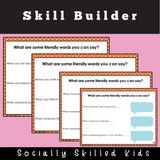 Social Skills Stories And Activities | Pack 1 | Kind Behaviors | For 1-5th