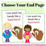 I Can Wash My Hands Like A Superhero! | Social Skills Story and Activities