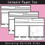 PERSPECTIVE TAKING Activity | Comic Strip Style | K-2nd | Color Version
