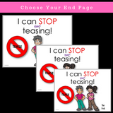 Social Skills Story And Activities | I Can STOP Teasing! | For 3rd-5th | Distance Learning