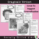 Perspective Taking Photo Activity Cards | Pack 2 | What Are They Feeling? & What Message Are They Sending?