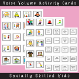Voice Volume and Tone Of Voice | Differentiated Social Skills Activities For K-5th Grade