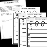 Modified Spelling Activities | Featuring 'c' Words | For 4th Grade