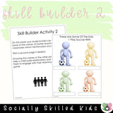 Playing Soccer With My Friends | Social Skills Story and Activities