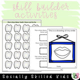 Social Skills Stories And Activities | Pack 4 | Body Awareness | For K-5th