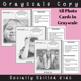 Perspective Taking Photo Activity Cards | Pack 2 | What Are They Feeling? & What Message Are They Sending?