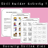 Sticking Up For Me! | Social Skills Story and Activities | For Girls