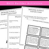 I Can Stop Blurting | Social Skills Story and Activities | For Boys 3rd-5th Grade