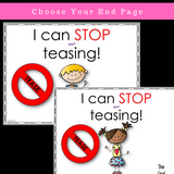 I Can STOP Teasing | Social Skills Story and Activities | For K-2nd