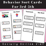 Friendship Behavior Activities | Pack 1 | Teamwork and Cooperation And Voice Volume/Tone