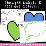 Thought Bubble Scenarios | Perspective Taking Activities For K-5th
