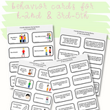 Recess Behaviors | Differentiated Social Skills Activities For K-5th
