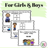 Social Skills Story and Activity | When Small Problems Come My Way, I Will Be 'A'-Okay!