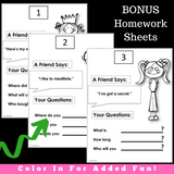Wh Question Prompts || Animated PowerPoint Presentation || Low Color Version