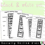 Negative Emotions Scales With Activities | Smiley Faces Themed