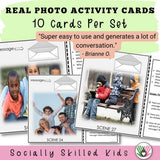 Perspective Taking Photo Activity Cards For Non Verbal Communication  - What Message Are They Sending?