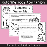 If Someone Is Teasing Me... | Social Skills Story & Activities