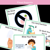 I Can STOP Picking My Nose | Social Skills Story and Activities | Version 2