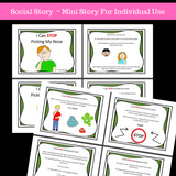 I Can Stop Picking My Nose || SOCIAL STORY SKILL BUILDER