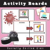 Strategies For Handling Problems | Social Skills Story and Activities | Differentiated For K-5th Grade