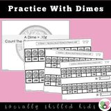 Adding Coins |  Worksheets To Identify And Add