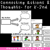Thought Bubble Scenarios | Perspective Taking Activities For K-5th