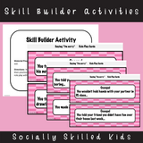 It's Okay To Make Mistakes | Social Skills Story and Activities | For Girls  K-2nd Grade