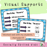 It's Okay To Make Mistakes -Social Skills Story and Activities - Featuring Boys