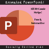 PERSPECTIVE TAKING Activity | Comic Strip Style | K-2nd | Color Version