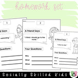 "WH" Question Prompts Set 2