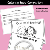 I Can Stop Blurting | Social Skills Story & Activity BUNDLE | For Boys & Girls | Pre-K, K-2nd , 3-5th