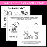 Social Skills Stories And Activities | Pack 5 | Friendship Skills | For K-2nd